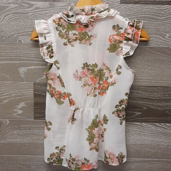 Live 4 Truth ruffles summer floral top - Picture 6 of 8